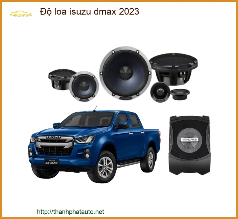 Độ Loa Isuzu Dmax 2023 Chuyên Nghiệp - Trung Tâm Thi Công Cao Cấp TPHCM