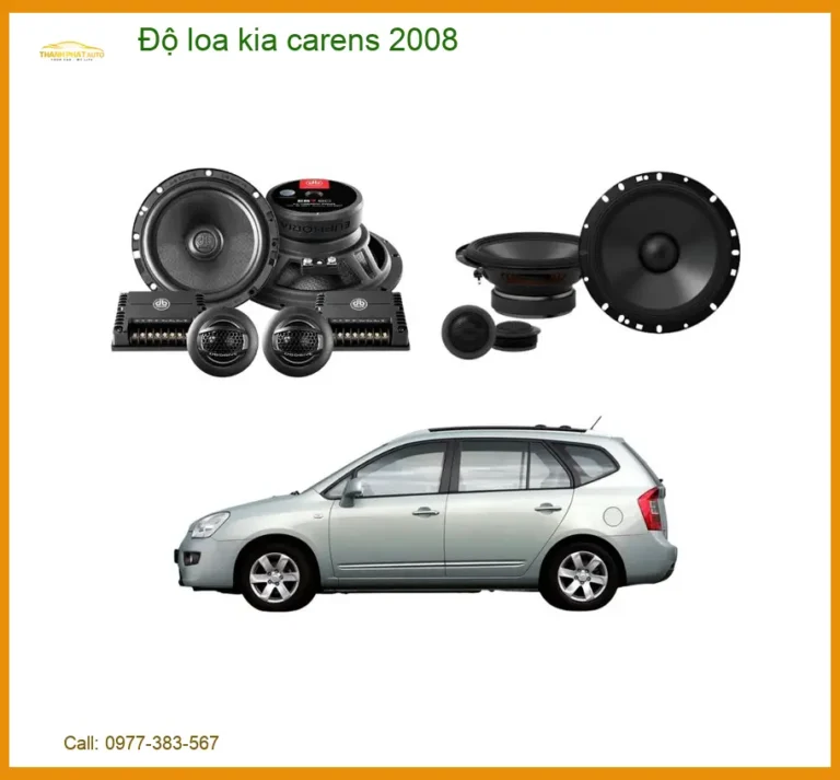Độ Loa Ô Tô Chất Lượng Cao Cho Kia Carens 2008 - Nơi Lắp Đặt Uy Tín TPHCM