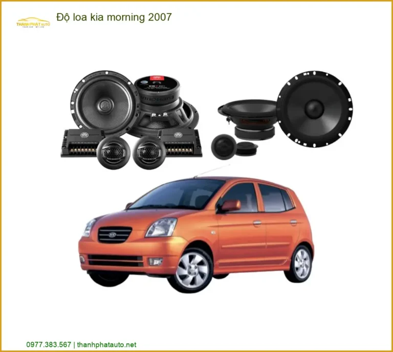 Độ loa kia morning 2007