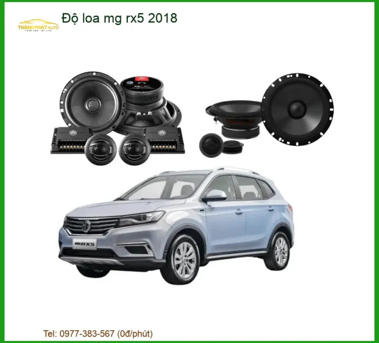 Độ Loa Ô Tô MG RX5 2018 Cao Cấp - Địa Chỉ Nâng Cấp Loa Chính Hãng TPHCM