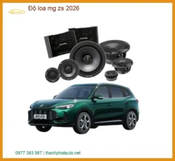 Gói Độ Loa Cao Cấp Cho MG ZS 2026 - Địa Chỉ Lắp Đặt Chính Hãng TPHCM