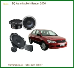 Độ Loa Mitsubishi Lancer 2000 - Địa Chỉ Nâng Cấp Âm Thanh Uy Tín TPHCM