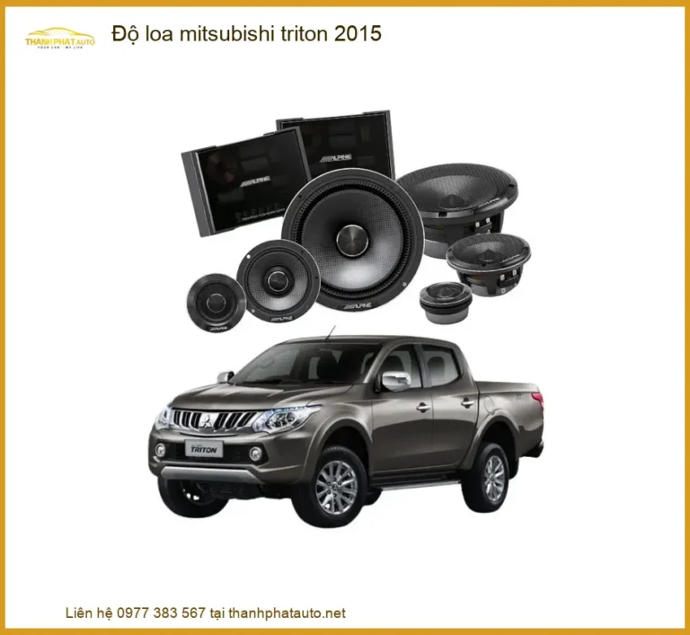 Độ Loa Mitsubishi Triton 2015 - Địa Chỉ Nâng Cấp Chính Hãng TPHCM