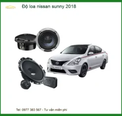 Độ Loa Ô Tô Nissan Sunny 2018 - Trung Tâm Nâng Cấp Loa Chính Hãng TPHCM