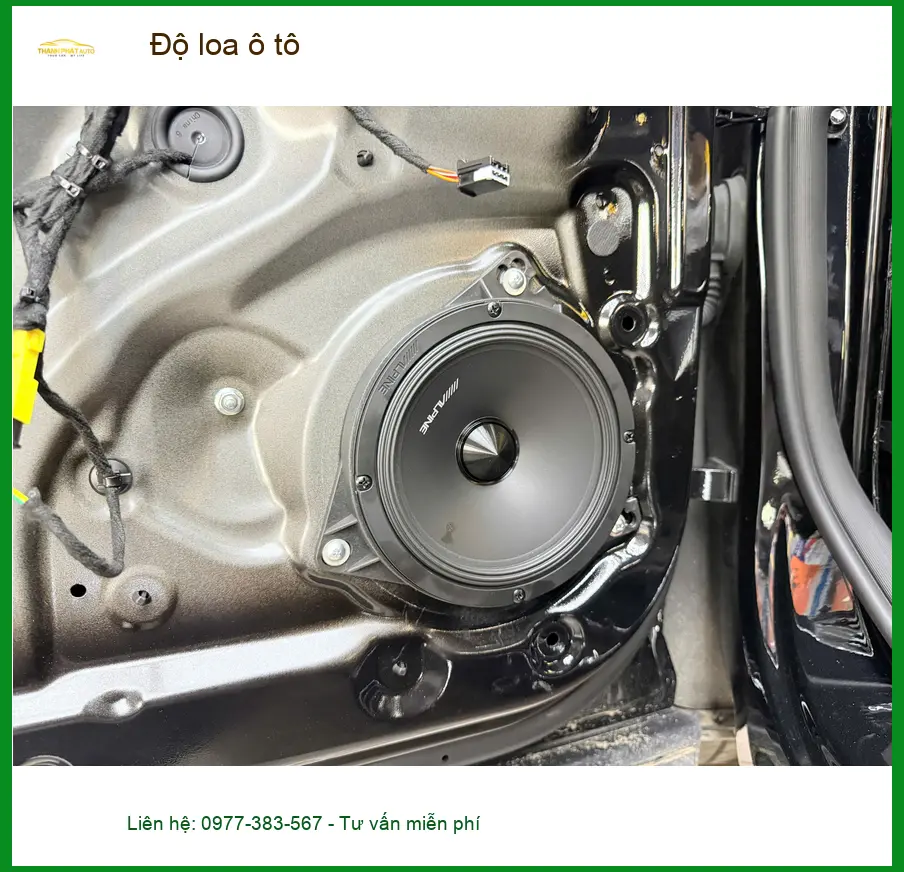 Chú Phước độ loa ô tô Hyundai Accent tại Quận Bình Thạnh để âm thanh sống động hơn ảnh thực tế 3