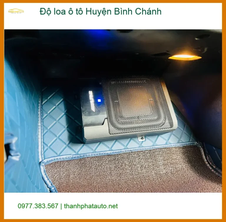 Dịch Vụ Thi Công Độ Loa Ô Tô Huyện Bình Chánh - Thi Công Chuyên Nghiệp