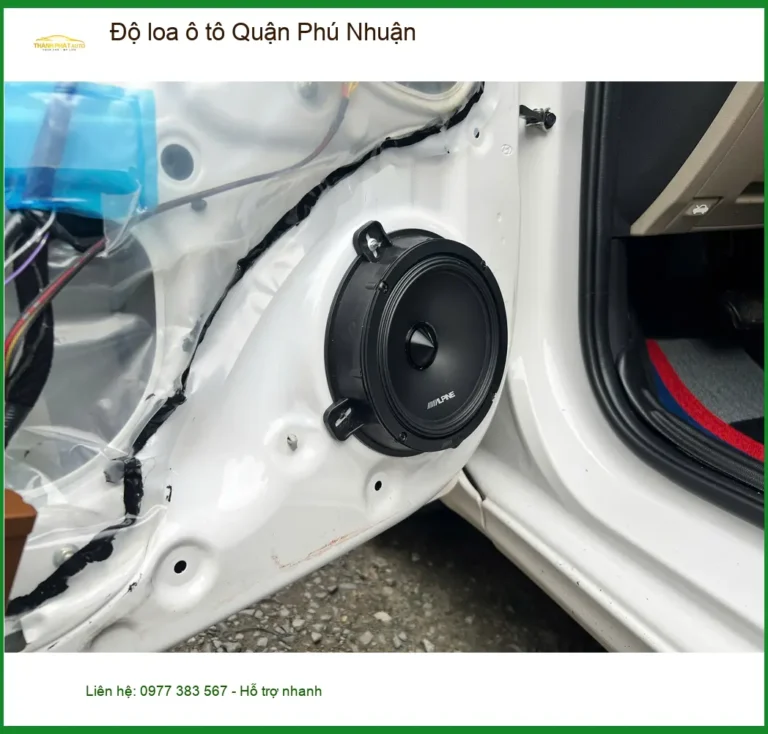 Địa Chỉ Độ Loa Ô Tô loa ô tô Quận Phú Nhuận - Lắp Đặt Uy Tín TPHCM
