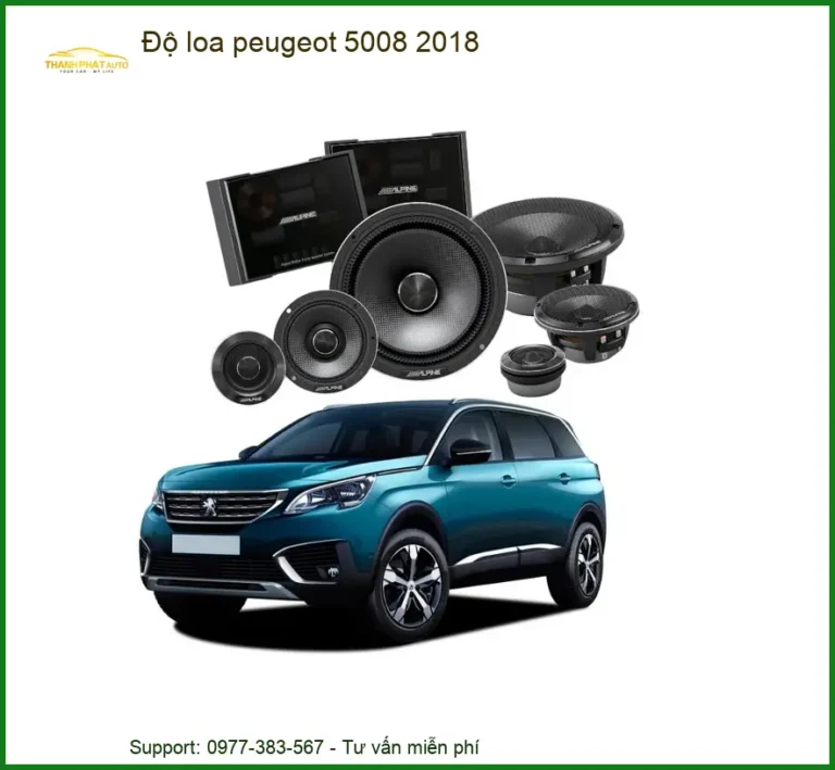 Độ Loa Xe Hơi Peugeot 5008 2018 - Địa Chỉ Chuyên Độ Chính Hãng TPHCM