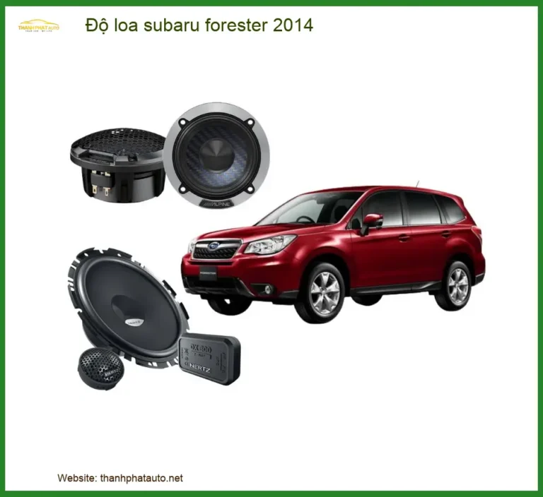 Dịch Vụ Độ Loa Sub Xe Subaru Forester 2014 - Trung Tâm Nâng Cấp Uy Tín TPHCM