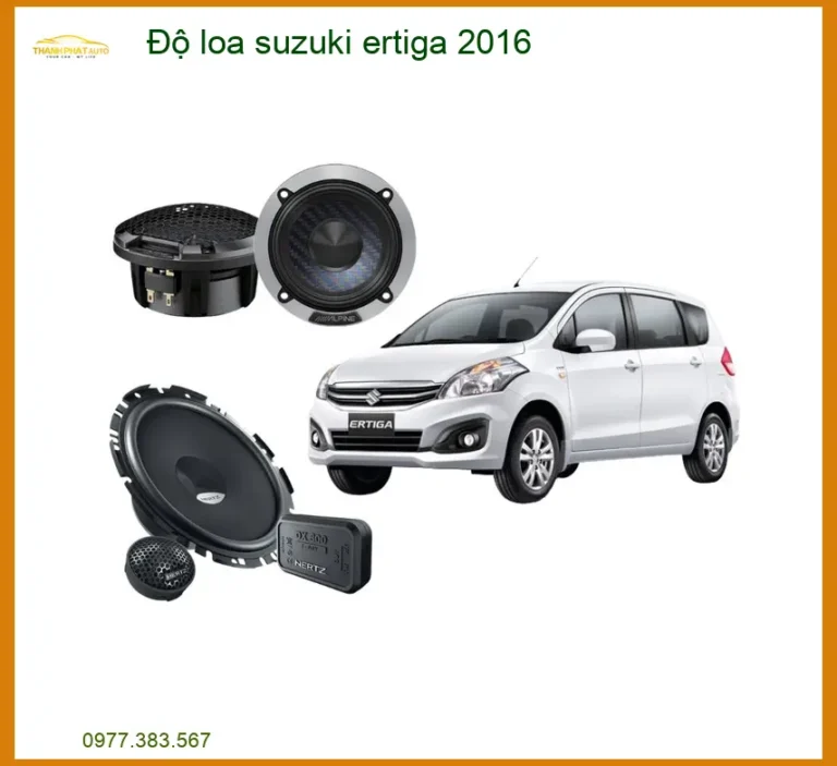 Độ Loa Suzuki Ertiga 2016 - Trung Tâm Độ Loa Ô Tô Chính Hãng Giá Tốt TPHCM