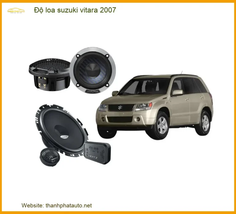 Độ Loa Sub Bass Suzuki Vitara 2007 - Địa Chỉ Lắp Đặt Uy Tín TPHCM