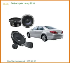 Nâng Cấp Âm Thanh Loa Toyota Camry 2010 - Địa Chỉ Lắp Đặt Uy Tín TPHCM
