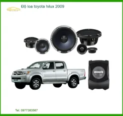 Độ loa Toyota Hilux 2009 - Trung Tâm Nâng Cấp Loa Chính Hãng, Uy Tín TPHCM