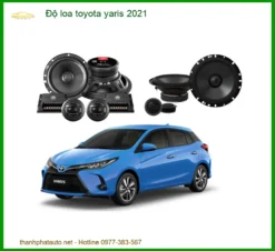 Độ loa sub âm thanh ô tô Toyota Yaris 2021 - Địa Chỉ Lắp Đặt Uy Tín TPHCM