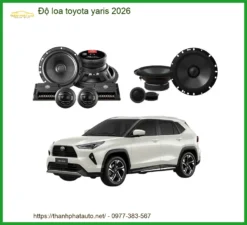 Dịch Vụ Độ Loa Âm Thanh Toyota Yaris 2026 - Trung Tâm Nâng Cấp Chính Hãng TPHCM