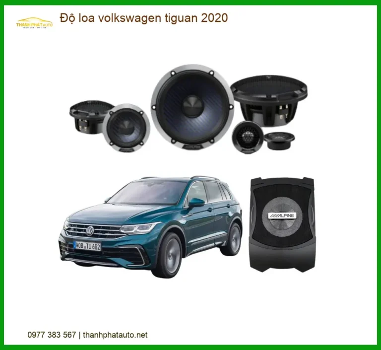 Độ Loa Ô Tô Volkswagen Tiguan 2020 - Trung Tâm Nâng Cấp Loa Ô Tô Chính Hãng TPHCM