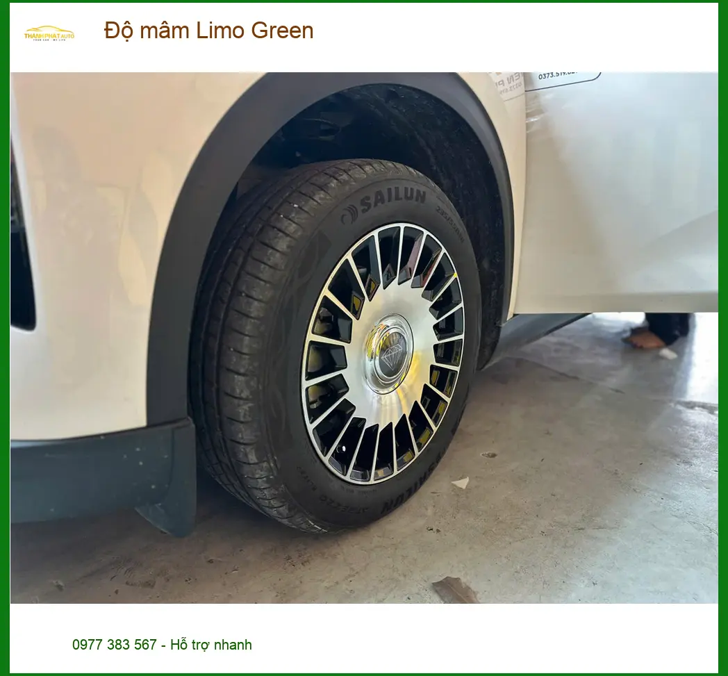 Anh Minh độ mâm Limo Green cho Hyundai Accent tại Quận 9 để xe thêm cá tính