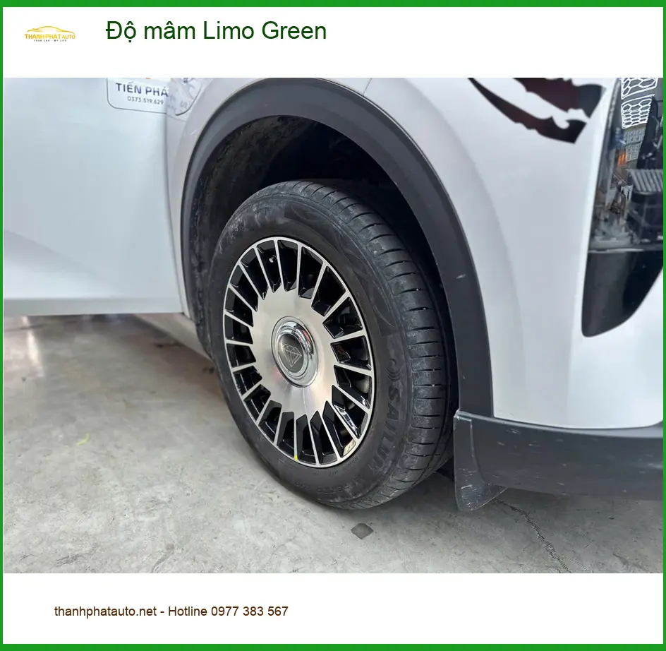 Anh Minh độ mâm Limo Green cho Hyundai Accent tại Quận 9 để xe thêm cá tính ảnh thực tế 2