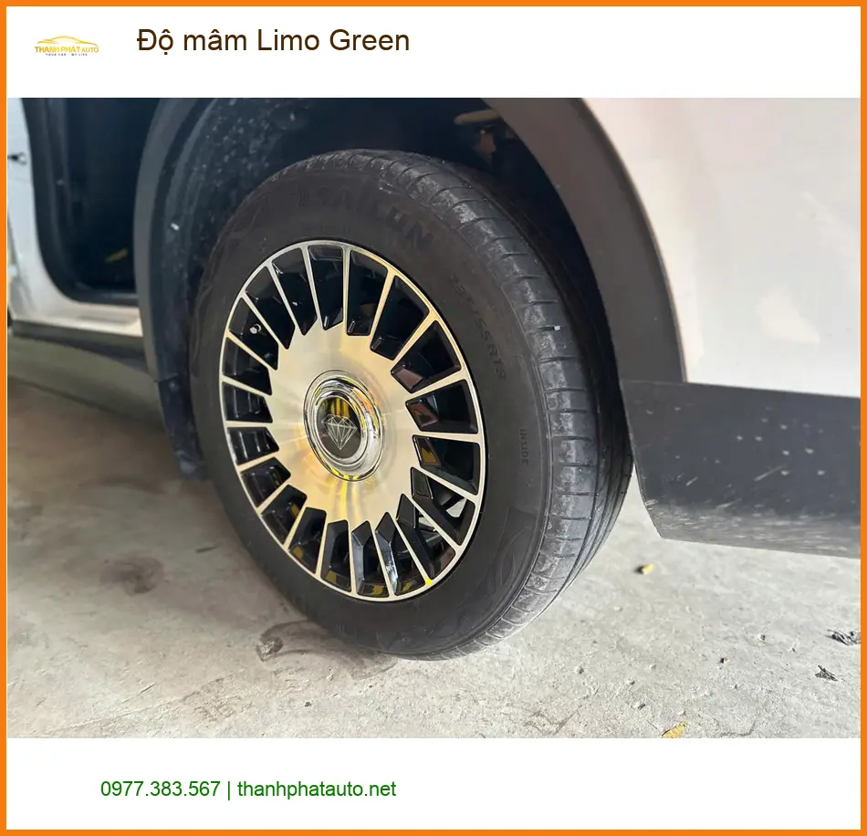 Chị Lan Anh độ mâm Limo Green cho Honda CRV tại Quận Nhà Bè ảnh thực tế 2