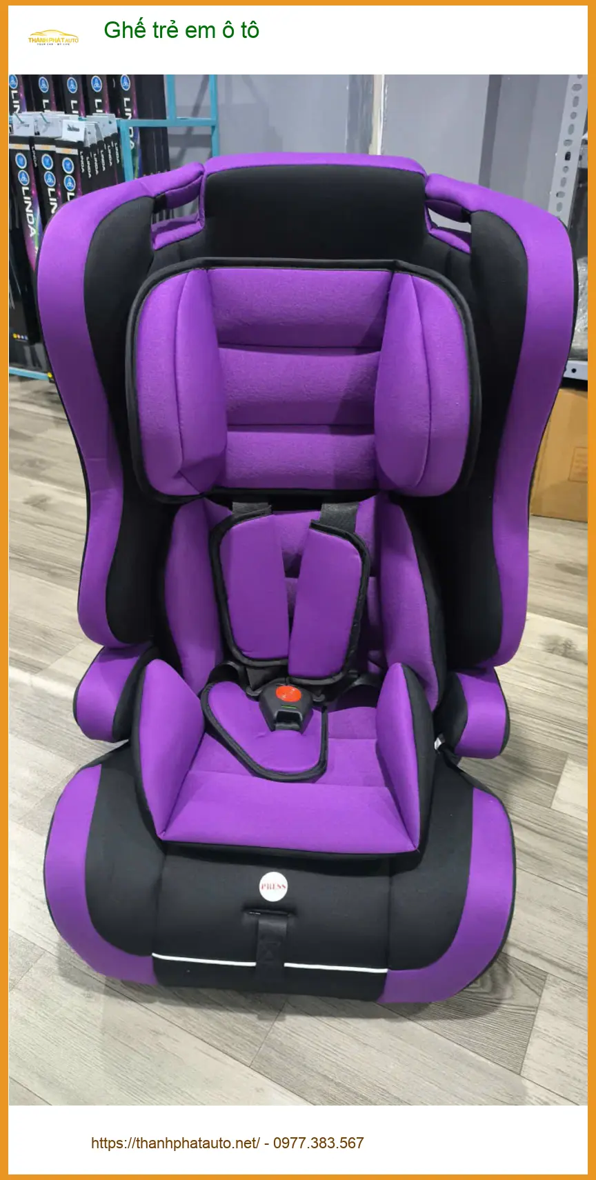 Chị Thảo Chi lắp Ghế trẻ em ô tô Suzuki XL7 tại Thủ Đức vì muốn bé an toàn ảnh thực tế 4