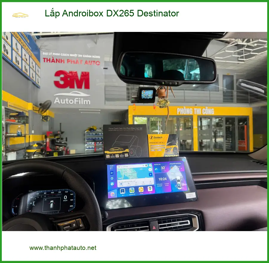 Chú Minh lắp Androibox DX265 Destinator cho Ford Everest tại Quận Tân Bình ảnh thực tế 2