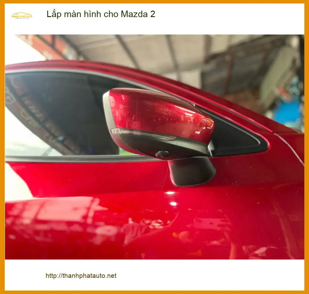 Anh Minh nâng cấp màn hình cho Mazda 2 tại Quận 4 vì màn hình zin hạn chế ảnh thực tế 2