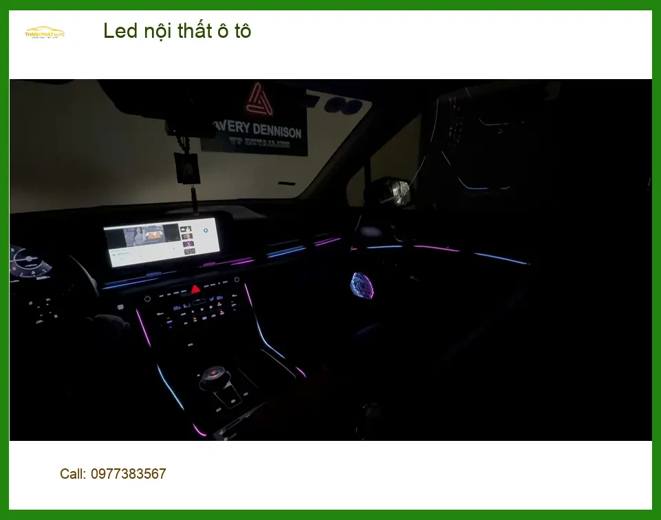 Anh Khải nâng cấp Led nội thất ô tô cho Mazda 3 ở Quận Bình Thạnh