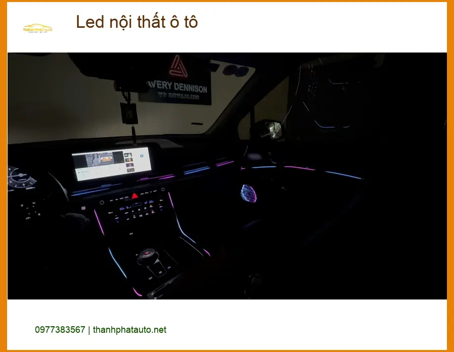 Anh Khôi lắp Led nội thất ô tô Hyundai Creta tại Quận 6 để khoang xe thêm sang trọng ảnh thực tế 3