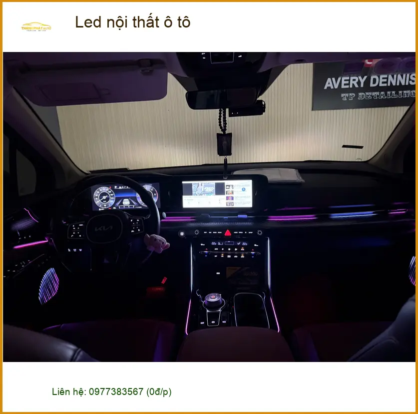 Chị Mai lắp Led nội thất ô tô Mazda CX-5 tại Quận 2 uy tín, giá tốt ảnh thực tế 3