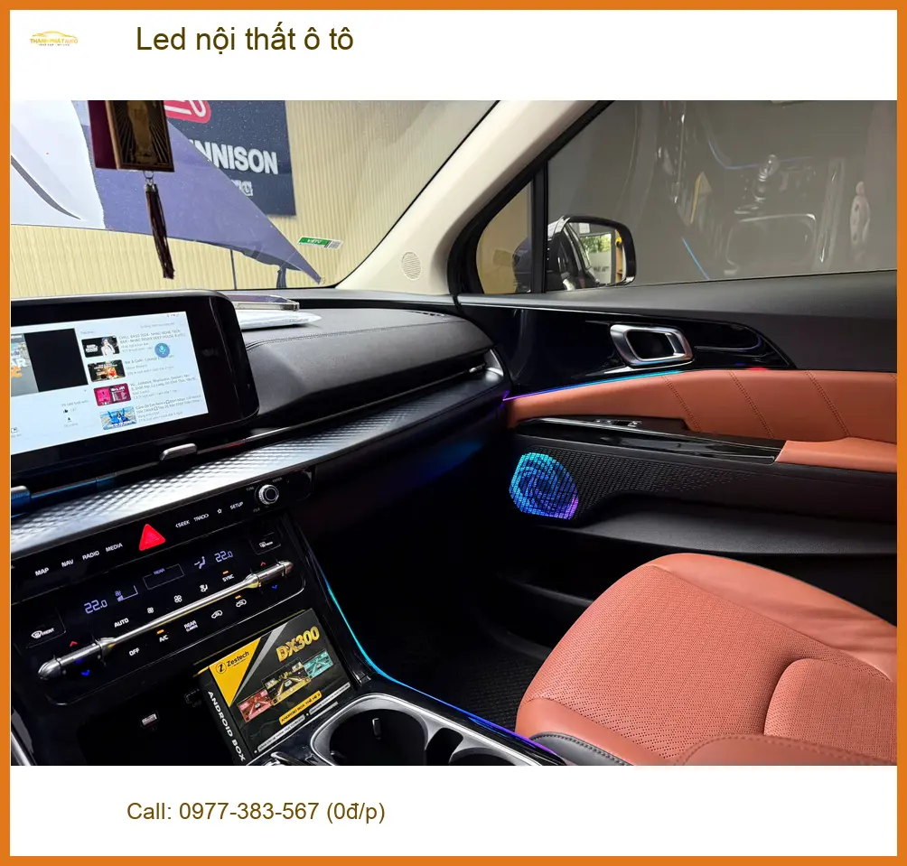 Cô Thanh lắp Led nội thất ô tô cho Toyota Veloz tại Quận Tân Bình ảnh thực tế 3