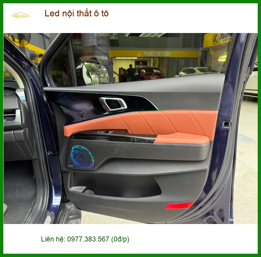 Chị Hằng lắp Led nội thất ô tô cho Toyota Vios tại Quận Huyện Nhà Bè
