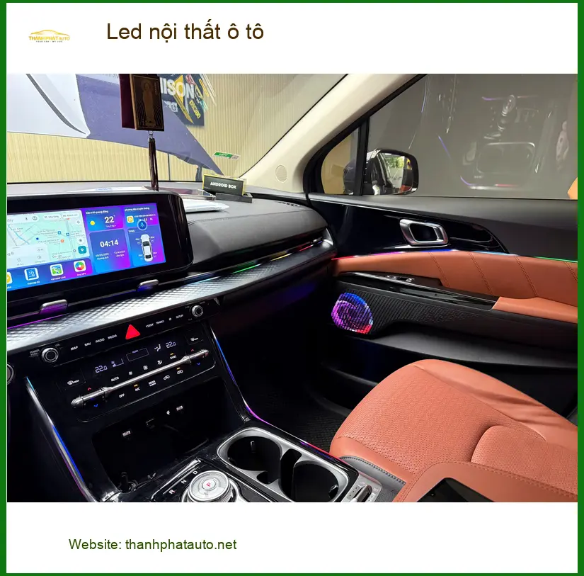Chị Hằng lắp Led nội thất ô tô cho Toyota Vios tại Quận Huyện Nhà Bè ảnh thực tế 3