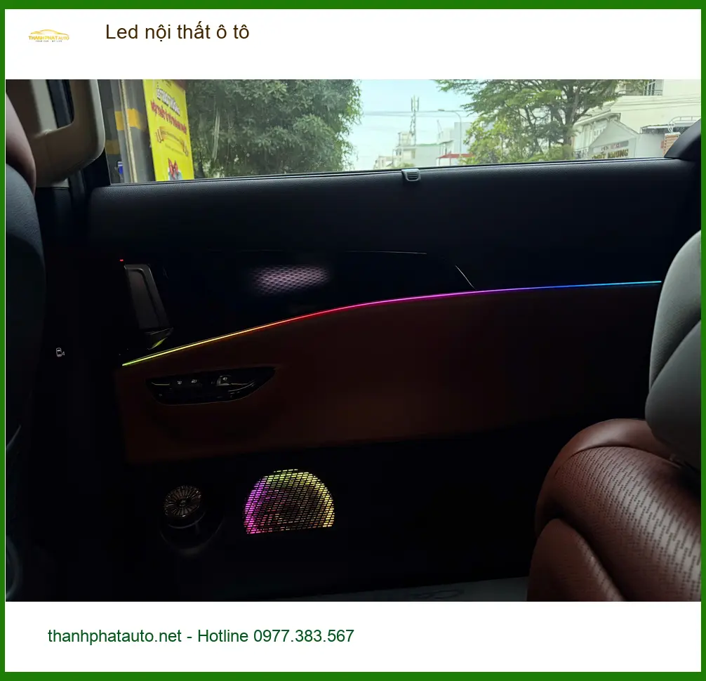 Chị Hằng lắp Led nội thất ô tô cho Toyota Vios tại Quận Huyện Nhà Bè ảnh thực tế 5