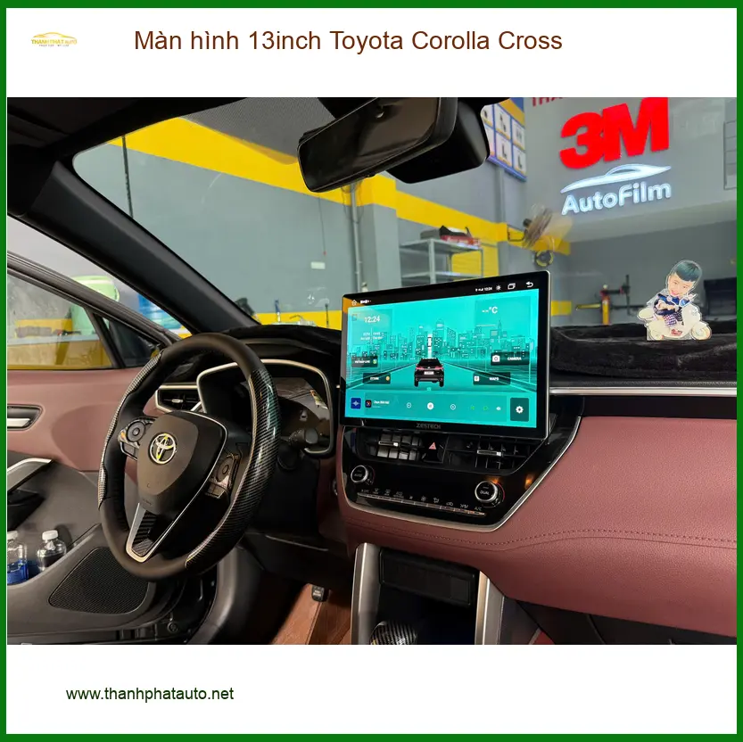 Anh Trường nâng cấp Màn hình 13inch Toyota Corolla Cross tại Quận Bình Thạnh
