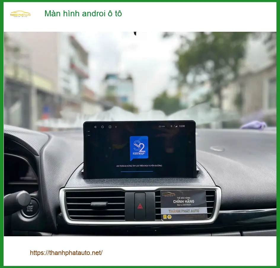 Chị Bích gắn màn hình Android ô tô cho Kia Seltos tại Hóc Môn để lái xe thông minh hơn ảnh thực tế 2