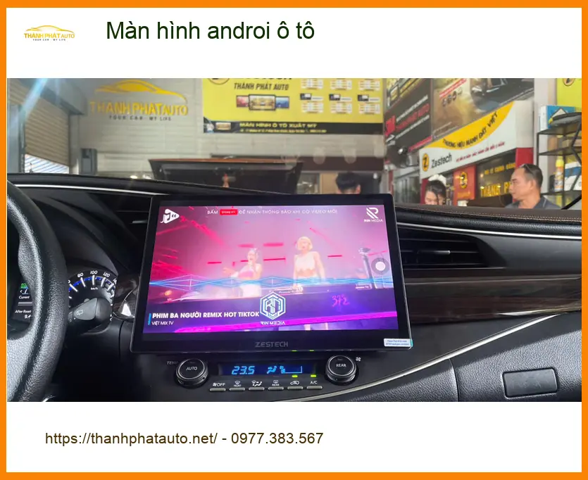 Anh Phi lắp màn hình Android ô tô cho Hyundai Creta tại Quận Thủ Đức
