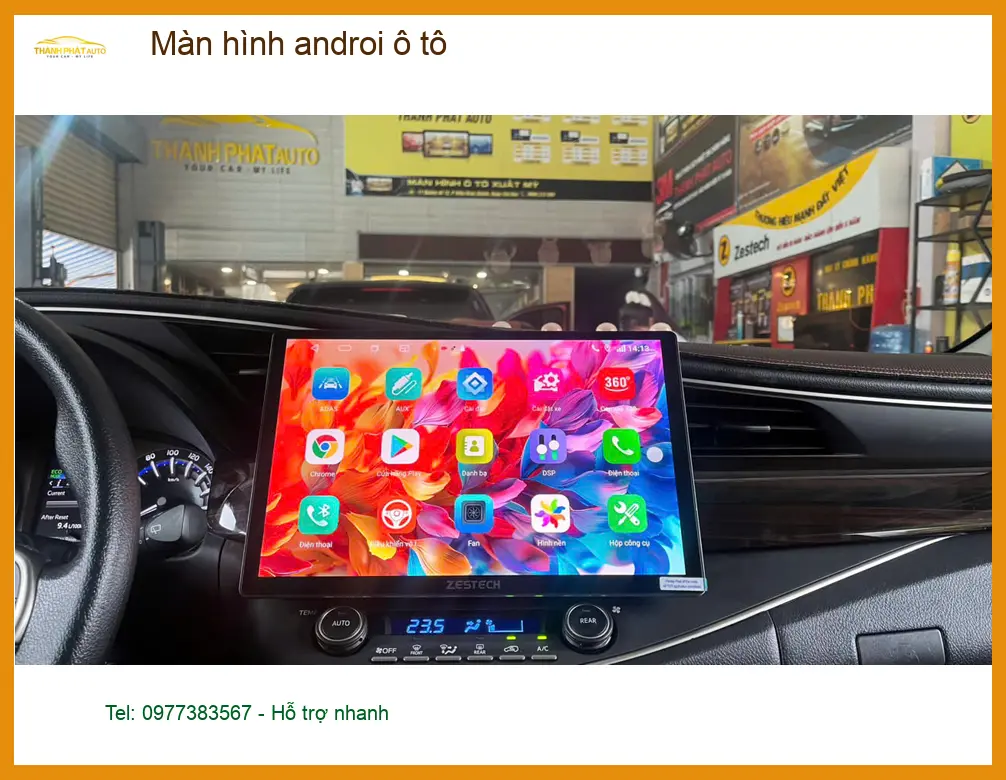 Anh Phi lắp màn hình Android ô tô cho Hyundai Creta tại Quận Thủ Đức ảnh thực tế 2