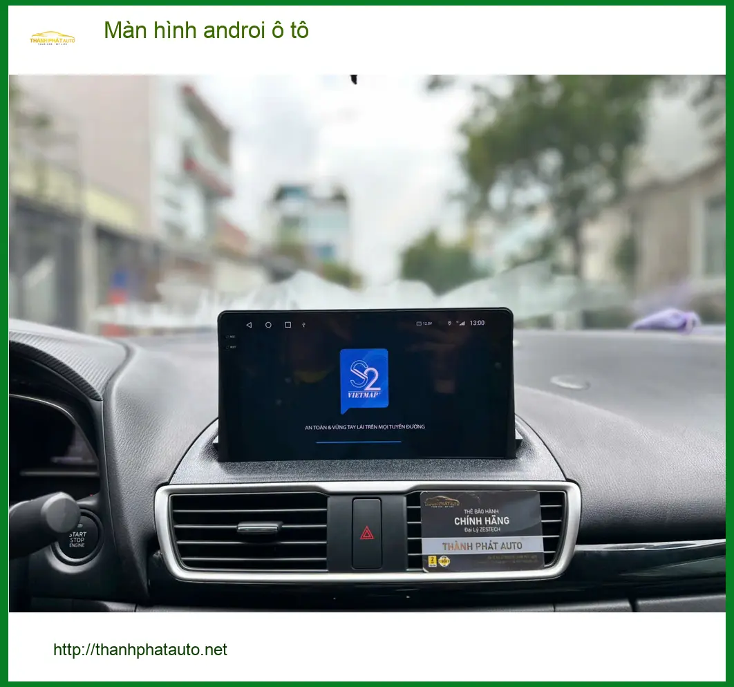 Chị Thảo nâng cấp màn hình Android ô tô cho Hyundai Santa Fe ở Quận 2 ảnh thực tế 3