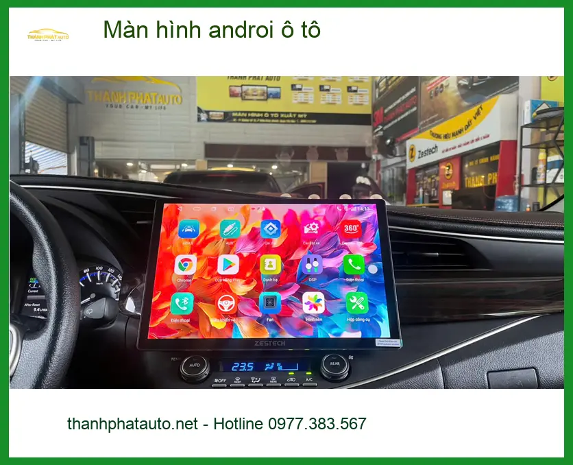 Anh Khang lắp màn hình Android ô tô cho Hyundai Elantra tại Quận 2 để nâng tầm trải nghiệm