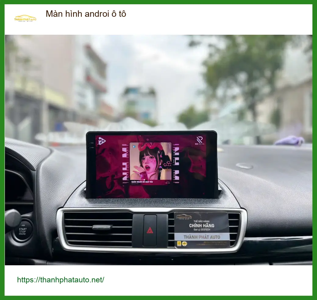 Anh Quý lắp màn hình Android ô tô cho Honda HR-V tại Thủ Đức để tiện di chuyển