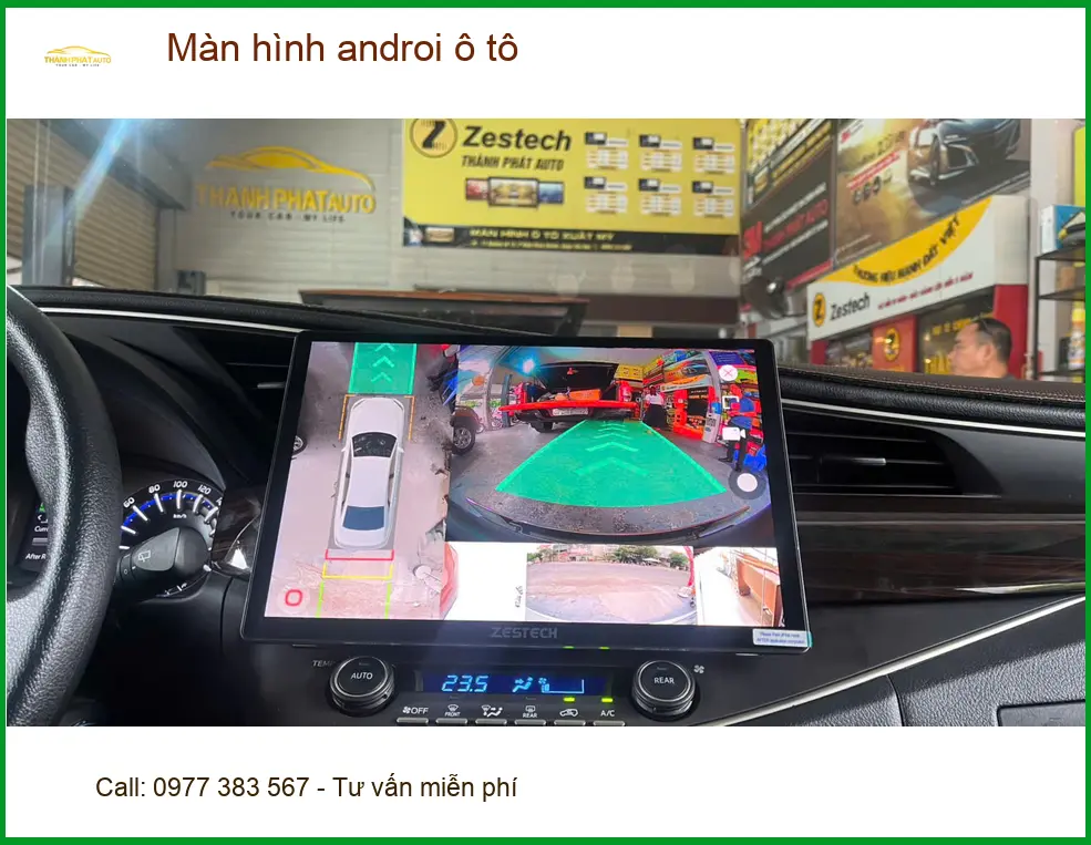 Anh Khang lắp màn hình Android ô tô cho Hyundai Elantra tại Quận 2 để nâng tầm trải nghiệm ảnh thực tế 2