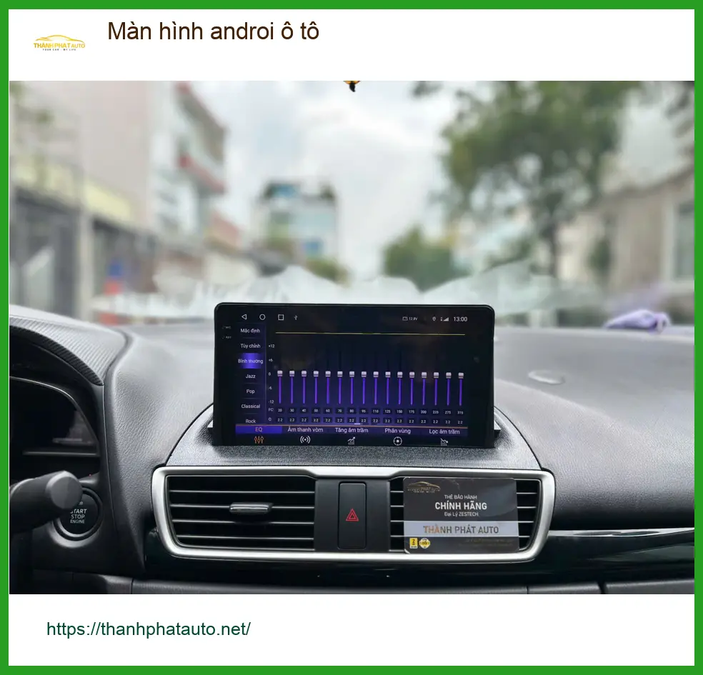 Anh Quý lắp màn hình Android ô tô cho Honda HR-V tại Thủ Đức để tiện di chuyển ảnh thực tế 2