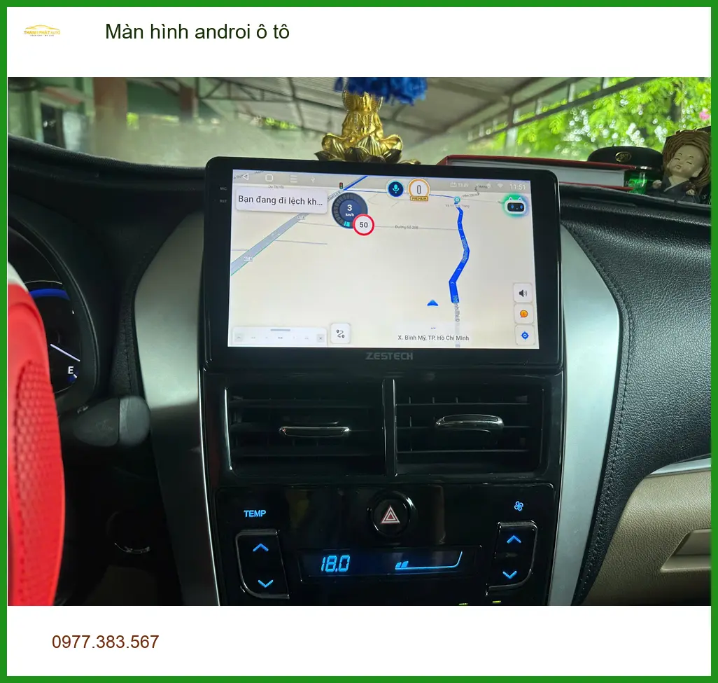 Anh Khang lắp màn hình Android ô tô tại Quận 9 cho Mitsubishi Xpander ảnh thực tế 2