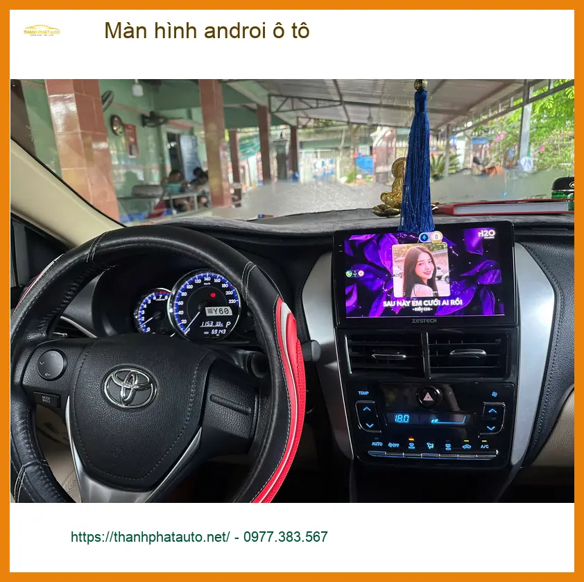 Anh Khang lắp màn hình Android ô tô tại Quận 9 cho Mitsubishi Xpander ảnh thực tế 4