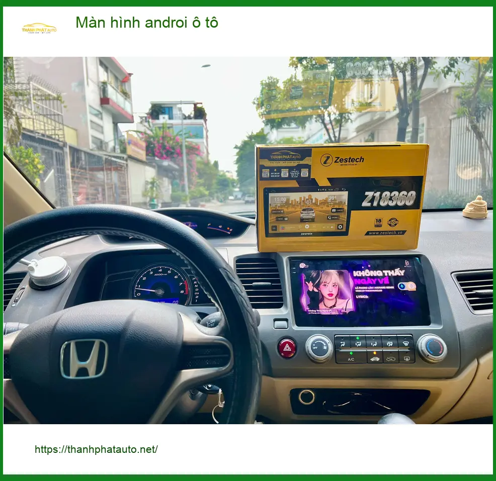 Anh Tú lắp màn hình Android ô tô cho Toyota Vios gần nhà ở Quận 8 ảnh thực tế 4
