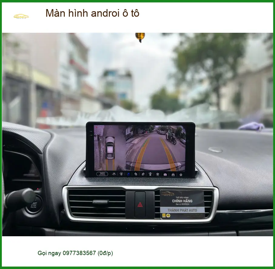 Anh Khải nâng cấp màn hình Android ô tô cho Hyundai Accent tại Quận Tân Phú