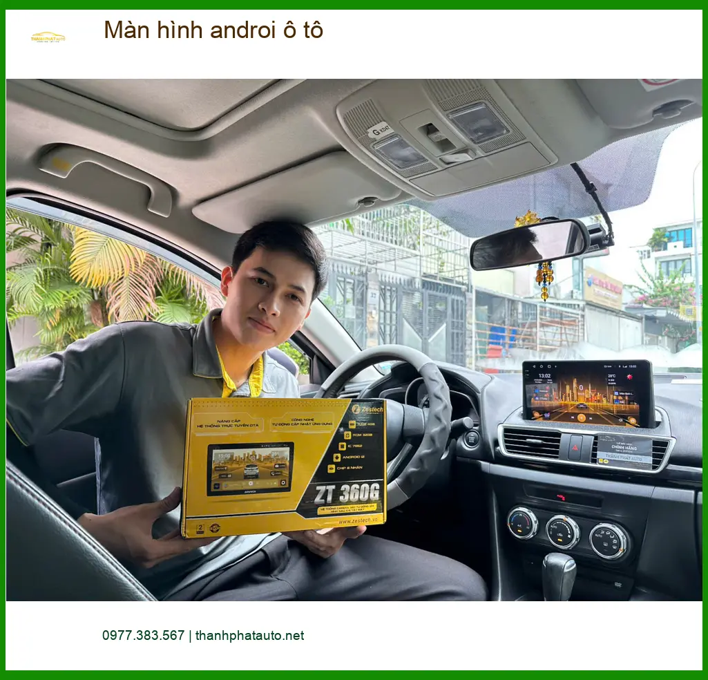 Anh Khải nâng cấp màn hình Android ô tô cho Hyundai Accent tại Quận Tân Phú ảnh thực tế 4
