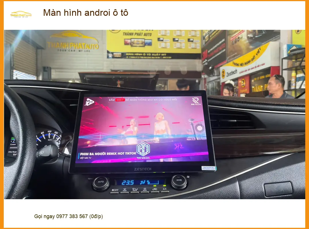 Chị Hằng nâng cấp màn hình Android ô tô cho Hyundai Accent ở Quận Tân Phú ảnh thực tế 2
