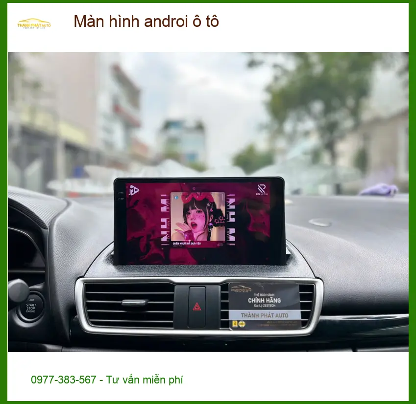 Cô Thảo lắp màn hình Android ô tô cho Ford Everest tại Quận 10 ảnh thực tế 4