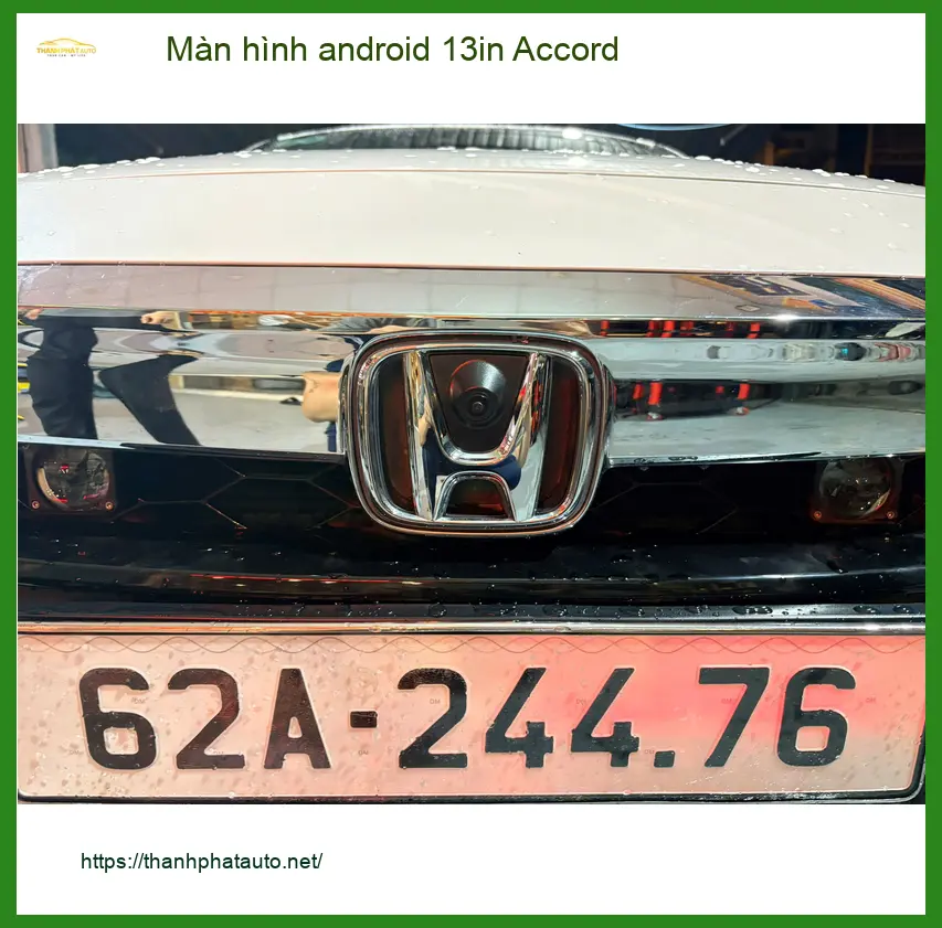 Anh Quang lắp màn hình Android 13in Accord tại Quận 6 để tiện đường đi ảnh thực tế 3